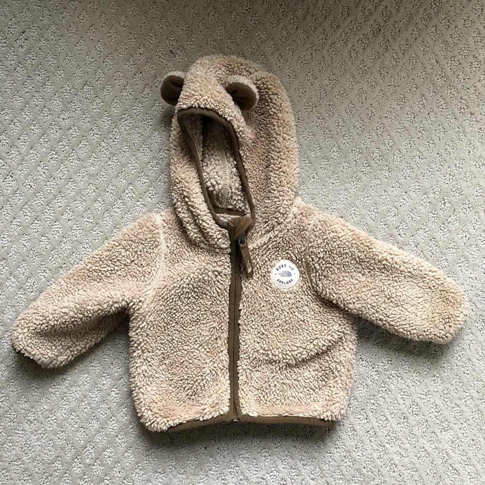 North Face baby fleece jacket - 3-6 months